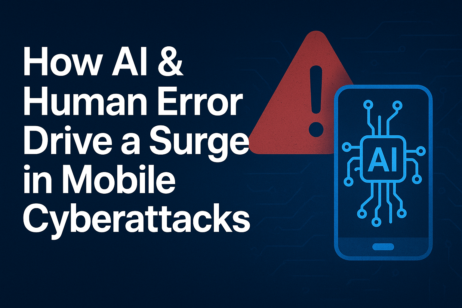 কৃত্রিম বুদ্ধিমত্তা ও মানবিক ভুল কীভাবে মোবাইল সাইবার আক্রমণের বৃদ্ধি ঘটাচ্ছে
